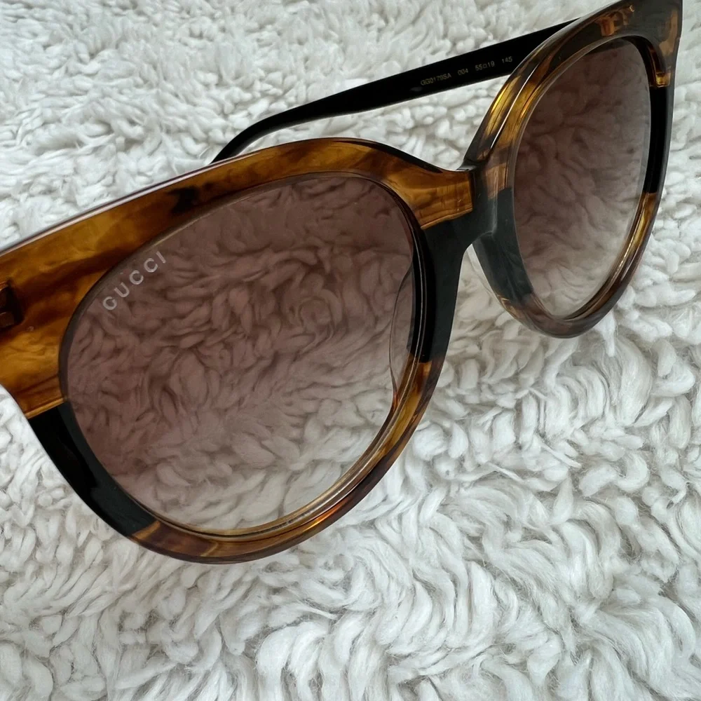 Gucci 55mm Round Sunglasses - Picture 5 of 11